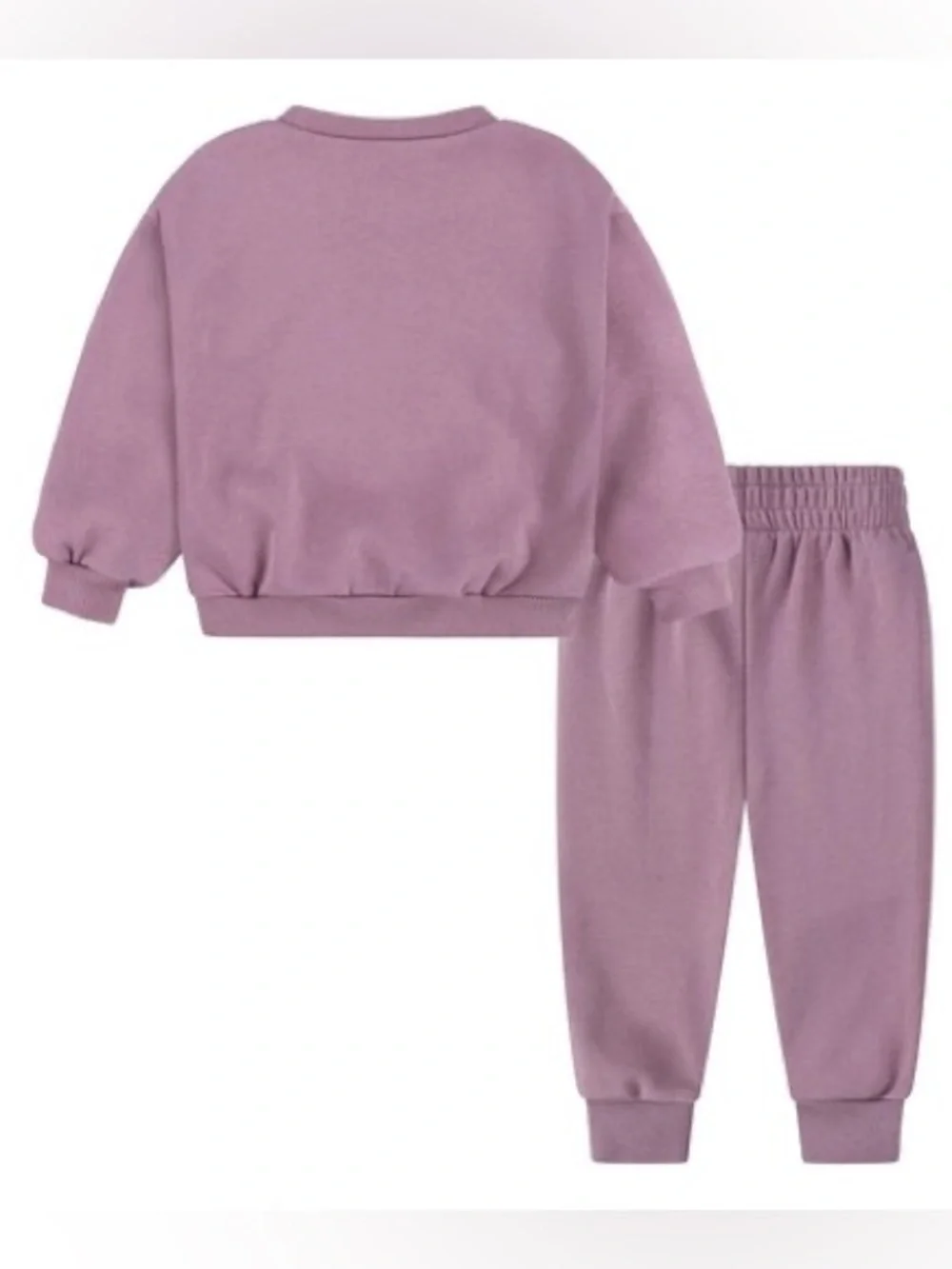 New 4T Nike Sweatshirt Sweatpants Set Crewneck Plum Dust Toddler